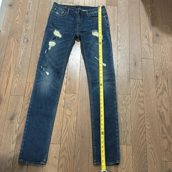 Armani Exchange J13 SLIM FIT JEANS size 4 (EU27) High Waisted Distressed - Picture 4 of 8
